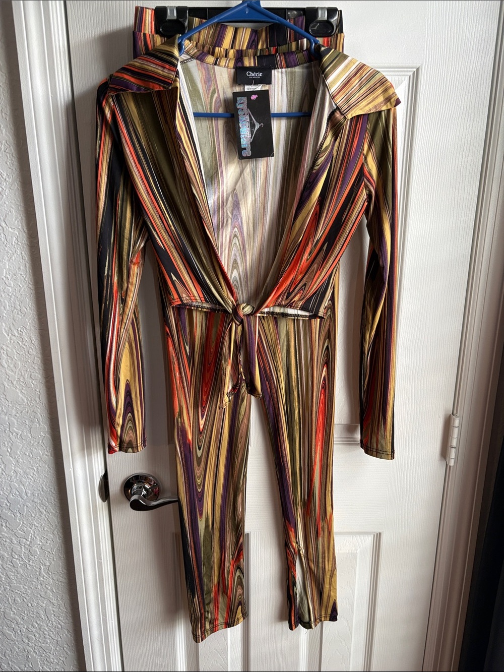 Cherie Multicolor Striped Legging Set
